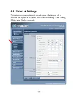 Предварительный просмотр 37 страницы TRENDnet TV-IP212 - Internet Camera Server User Manual