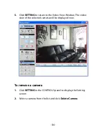 Предварительный просмотр 85 страницы TRENDnet TV-IP212 - Internet Camera Server User Manual