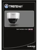 Preview for 1 page of TRENDnet TV-IP252P - SecurView PoE Dome Internet Camera Network Quick Installation Manual