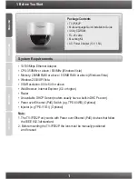 Preview for 3 page of TRENDnet TV-IP252P - SecurView PoE Dome Internet Camera Network Quick Installation Manual