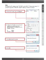 Preview for 6 page of TRENDnet TV-IP252P - SecurView PoE Dome Internet Camera Network Quick Installation Manual