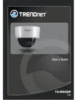 TRENDnet TV-IP252P - SecurView PoE Dome Internet Camera Network User Manual предпросмотр