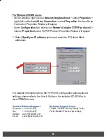 Preview for 10 page of TRENDnet TV-IP300 Quick Installation Manual