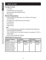 Preview for 2 page of TRENDnet TV-IP310PI Quick Installation Manual