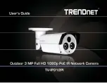 Preview for 1 page of TRENDnet TV-IP312PI User Manual