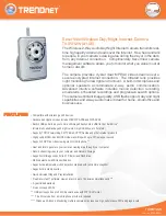 TRENDnet TV-IP312W - SecurView Wireless Day/Night Internet Surveillance Camera Server Specifications предпросмотр