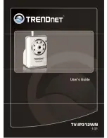 TRENDnet TV-IP312WN User Manual preview