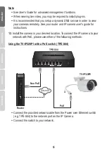 Предварительный просмотр 6 страницы TRENDnet TV-IP320PI Quick Installation Manual