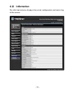 Preview for 73 page of TRENDnet TV-IP322P User Manual