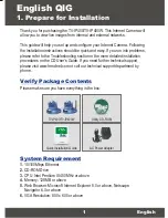 Preview for 3 page of TRENDnet TV-IP400 Quick Installation Manual