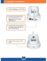 Preview for 5 page of TRENDnet TV-IP410 - Pan/Tilt Internet Camera Server Network Quick Installation Manual