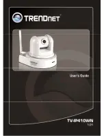 TRENDnet TV-IP410WN User Manual preview