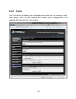Preview for 51 page of TRENDnet TV-IP410WN User Manual