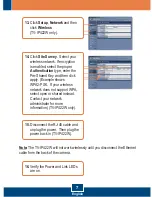 Preview for 9 page of TRENDnet TV-IP422 Quick Installation Manual