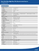 Preview for 2 page of TRENDnet TV-IP422 Specifications