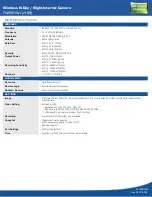 Preview for 5 page of TRENDnet TV-IP551WI Specifications