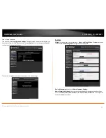 Предварительный просмотр 17 страницы TRENDnet TV-IP572W User Manual