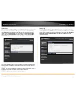Предварительный просмотр 21 страницы TRENDnet TV-IP572W User Manual