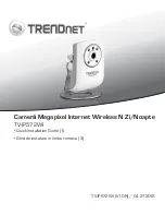 TRENDnet TV-IP572WI Quick Installation Manual предпросмотр