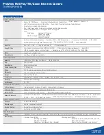 Preview for 2 page of TRENDnet TV-IP612P Specifications