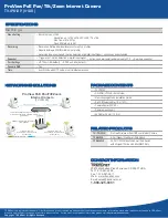 Preview for 3 page of TRENDnet TV-IP612P Specifications