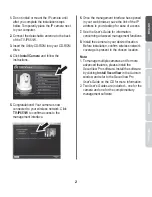 Preview for 3 page of TRENDnet TV-IP651W Quick Installation Manual