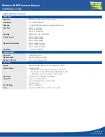 Preview for 5 page of TRENDnet TV-IP651W Specifications