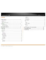 Предварительный просмотр 2 страницы TRENDnet TV-IP672P User Manual