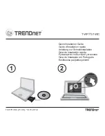 TRENDnet TV-IP751WC Quick Installation Manual preview