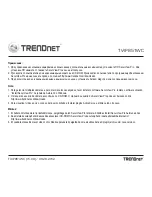 Preview for 3 page of TRENDnet TV-IP851WC Quick Installation Manual