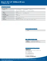 Preview for 2 page of TRENDnet TV-JC35 Datasheet