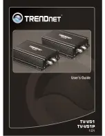 Preview for 1 page of TRENDnet TV-VS1 User Manual