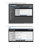 Preview for 74 page of TRENDnet TV-VS1 User Manual