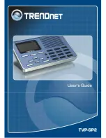 TRENDnet TVP-SP2 - VoIP USB Speakerphone Phone User Manual preview