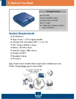 Preview for 3 page of TRENDnet TVP-SP5G Quick Installation Manual