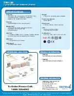 Preview for 2 page of TRENDnet TW-100 Specifications