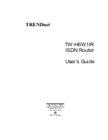 TRENDnet TW-H6W1IR User Manual preview