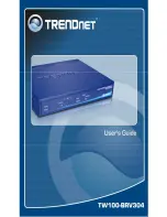 TRENDnet TW100-BRV304 SHEETS User Manual preview