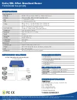 Предварительный просмотр 2 страницы TRENDnet TW100 S4W1CA Specifications