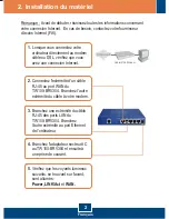 Preview for 4 page of TRENDnet TW100 TW100-BRV304 (French) Manual D'Installation Rapide