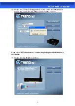 Preview for 18 page of TRENDnet WLAN ADSL2 plus Router User Manual