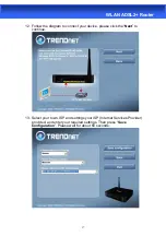 Preview for 19 page of TRENDnet WLAN ADSL2 plus Router User Manual