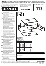 Preview for 2 page of Trendteam BLANSHE 2122-112-C9 Installation Instructions Manual