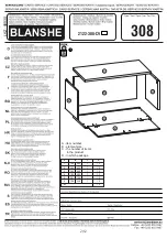 Preview for 2 page of Trendteam BLANSHE 2122-308-C9 Installation Instructions Manual