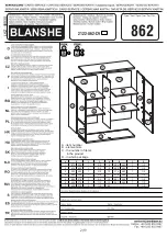 Preview for 2 page of Trendteam BLANSHE 2122-862-C9 Installation Instructions Manual