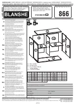 Preview for 2 page of Trendteam BLANSHE 2122-866-C9 Installation Instructions Manual