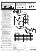 Preview for 2 page of Trendteam BLANSHE 2122-867-C9 Installation Instructions Manual