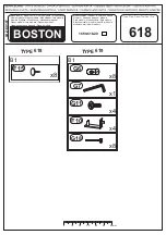 Preview for 3 page of Trendteam BOSTON 618 Installation Instructions Manual