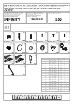 Preview for 3 page of Trendteam INFINITY 1952-550-01 Installation Instructions Manual