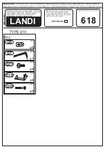 Preview for 3 page of Trendteam LANDI 618 Installation Instructions Manual